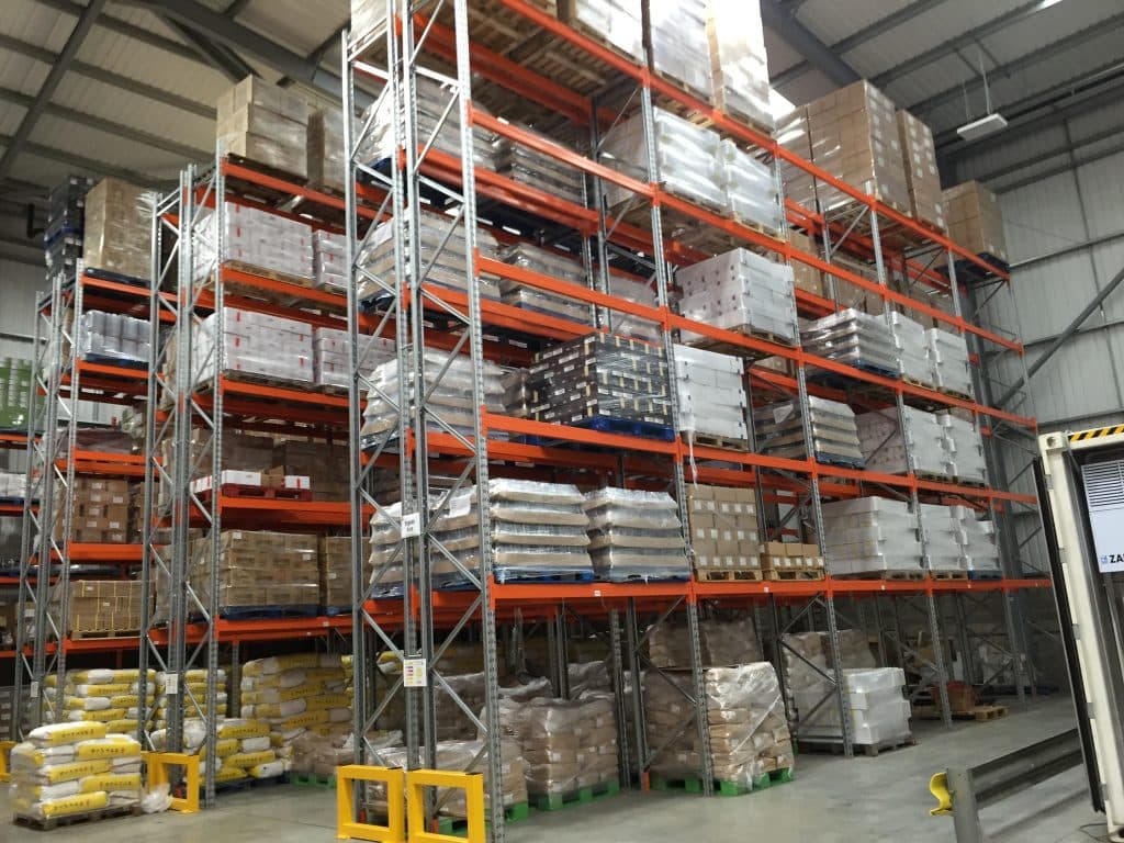 Drumroll warehouse background